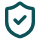 Shield check icon